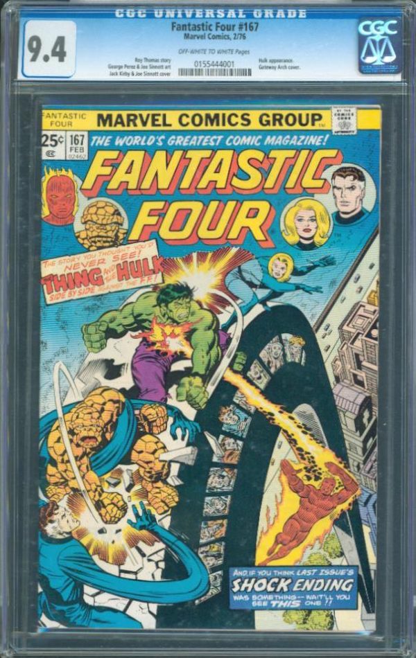 cgcfantasticfour167cgc94 – Comic Book World